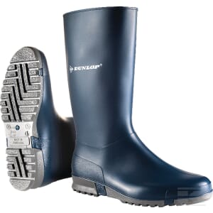 Cizme de cauciuc albastru marime 38 Sport Retail Dunlop