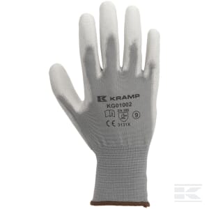 Manusi kramp gri set 12 marimea 9