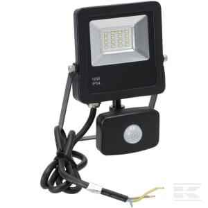LED Floodlight, 10W, 4000K Sensor KRFL10840SBK