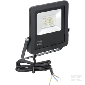 LED Floodlight, 30W,6500K KRFL30865BK