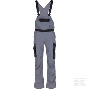 Salopeta unisex L gri/negru Kramp Original KW103024090098