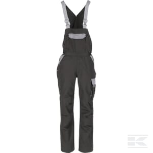 Salopeta unisex L negru/gri Kramp Original