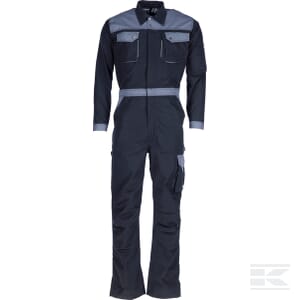 Combinezon unisex XL negru/gri Kramp Original KW104030089056