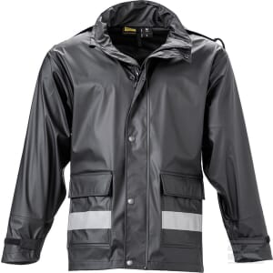 Jacheta impermeabila neagra 56(XL)