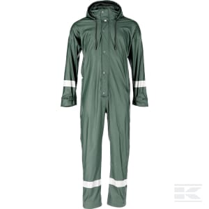 Combinezon impermeabil unisex XL verde Kramp Protect 83.4 KW3182325056