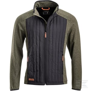 Geaca polar/hibrid, barbati, maslinie, marimea XL