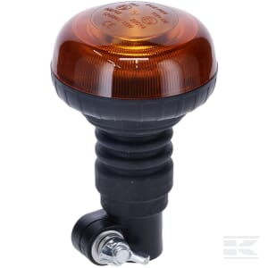 Girofar LED, profil redus, 19W, 12-24V, chihlimbar, montare pe stalp flexibil LA20092