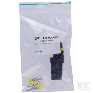 Set of Superseal 3 pin connectors plug male + female LA890PAIR3PKR