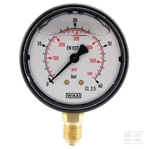Manometru Ø63 0-40bar 1#4" jos