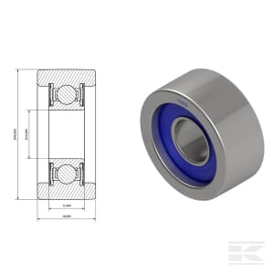 ROLA sENILA 15X40X18MM KRAMP