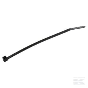Colier autoblocant pentru cabluri, 7,6x300mm, negru, 100buc TRB76300BLA