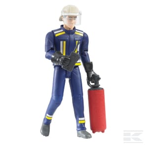 Figurina pompier cu accesorii